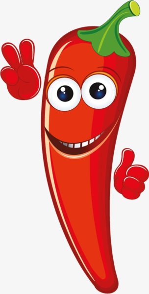 Перец Чили мультяшный