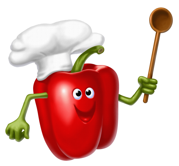 Веселые овощи и фрукты