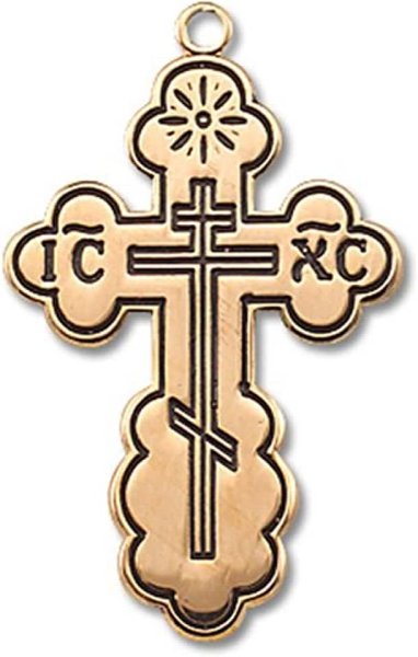 Красивый восьмиконечный православный крест