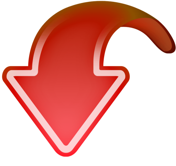 Указатель вниз