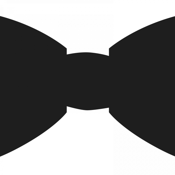 Бабочка мужская трафарет