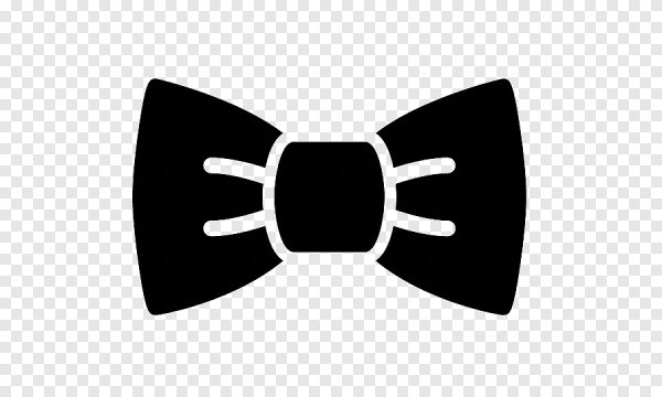 Галстук бабочка вектор