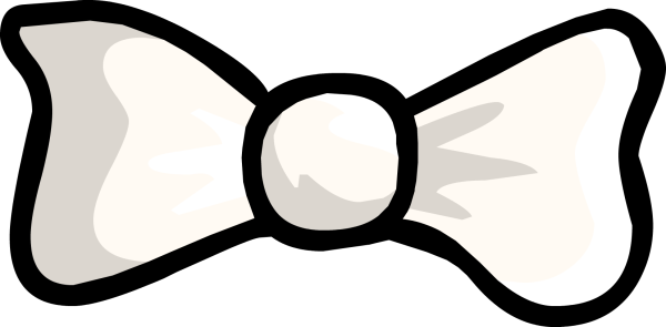 Галстук бабочка мультяшная