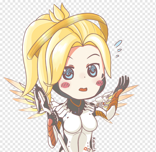 Овервотч ангел Чиби