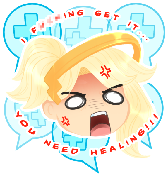 Как получить Стикеры мерси