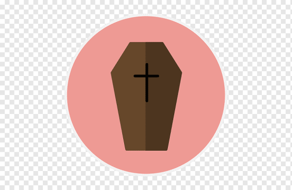 Значок гробик