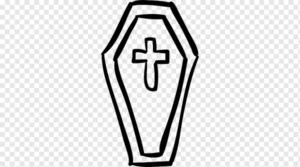 Гроб вектор