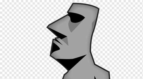 Статуи Моаи ЭМОДЖИ