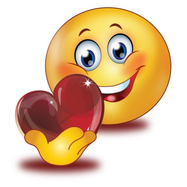 Смайлик обнимаю