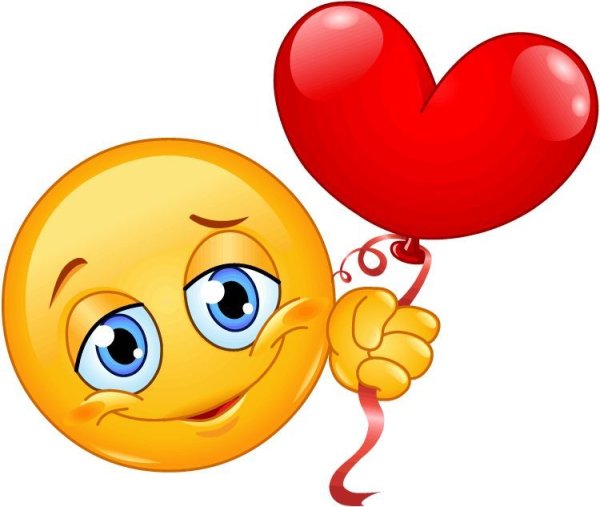 Смайлики поцелуйчики