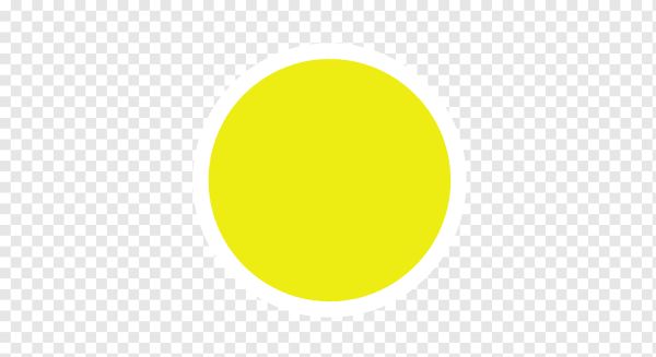 Желтый круг