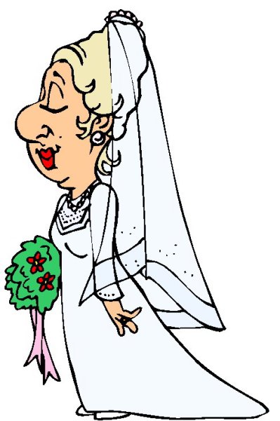 Анимированная невеста