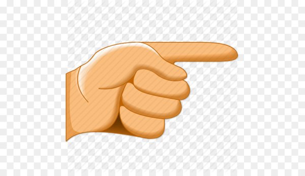 Палец вправо