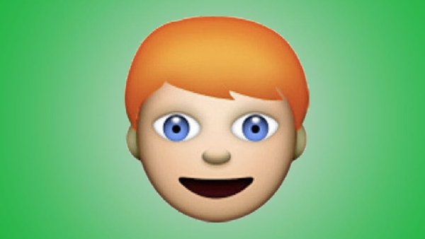 Эмодзи мальчик рыжий