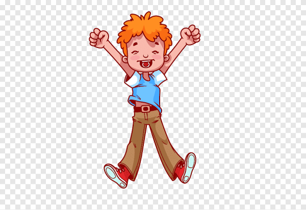 Рыжий мальчик мультяшка