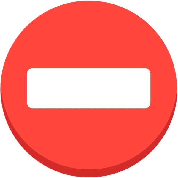 Смайлик запрет