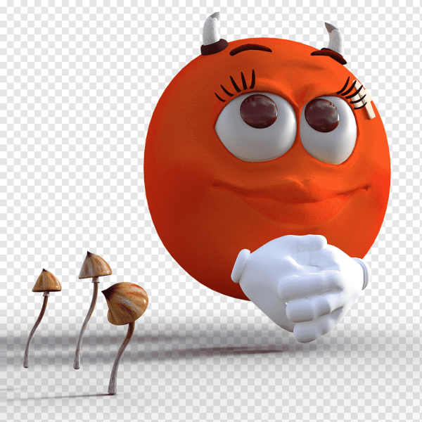 Смайл грибочек