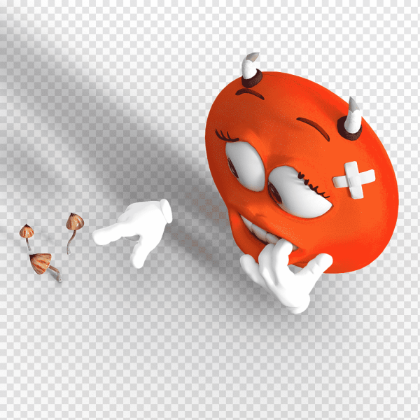 Смайлик мухомор айфон