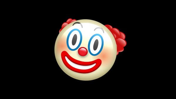 Клоун Emoji