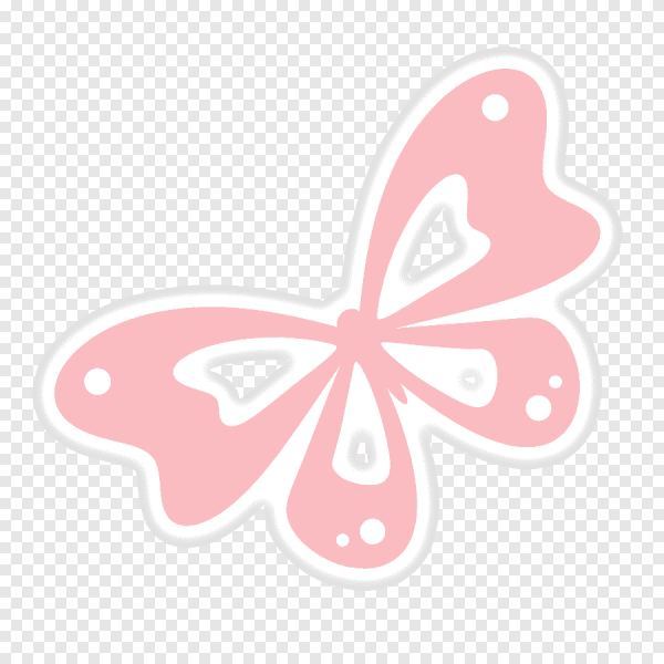 Фон с бабочками для метрики