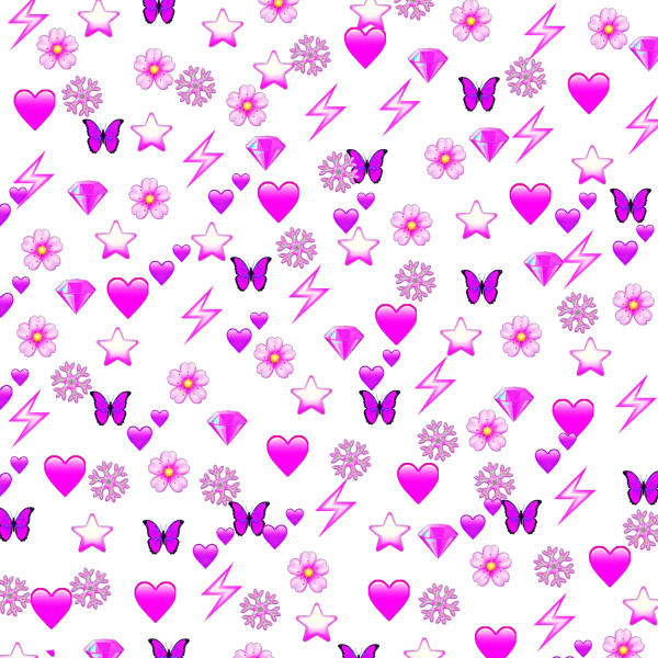 Фон сердечки на прозрачном фоне