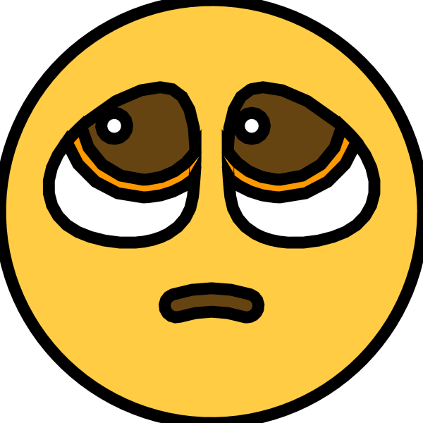 Эмодзи pleading face