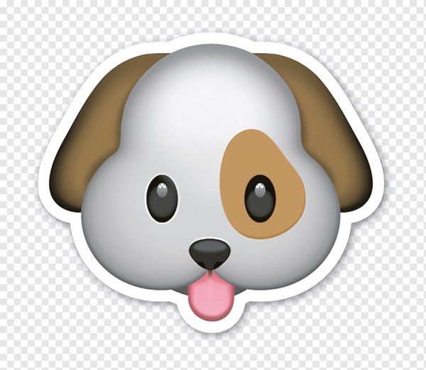 Эмодзи собачка