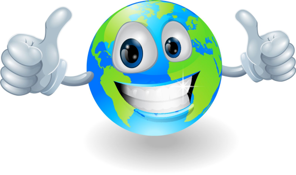 Планета в виде смайлика