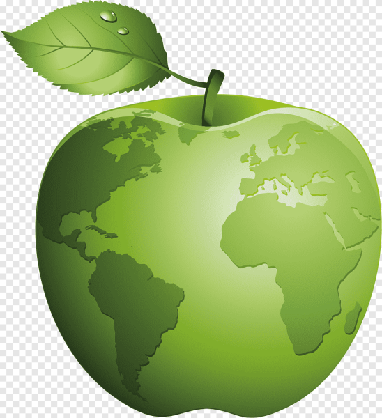 Земля в виде яблока