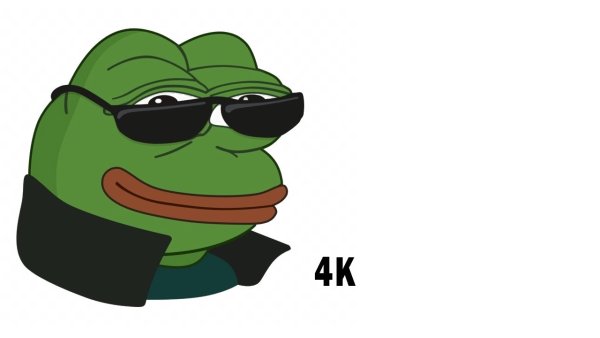 Крутой Пепе в очках