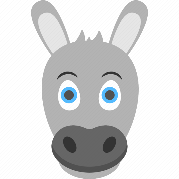 Маска осла большая