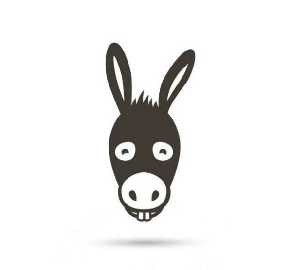 Ослик мордочка