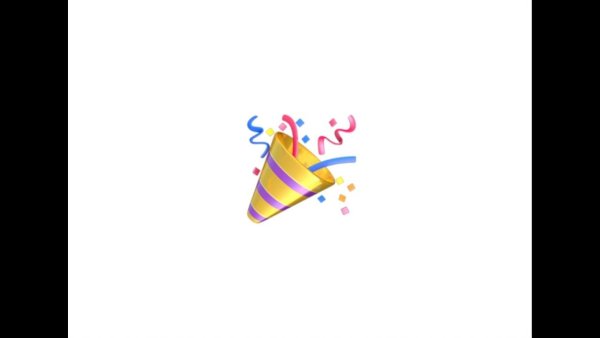 Смайлик конфетти