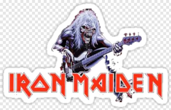 Айрон мейден надпись