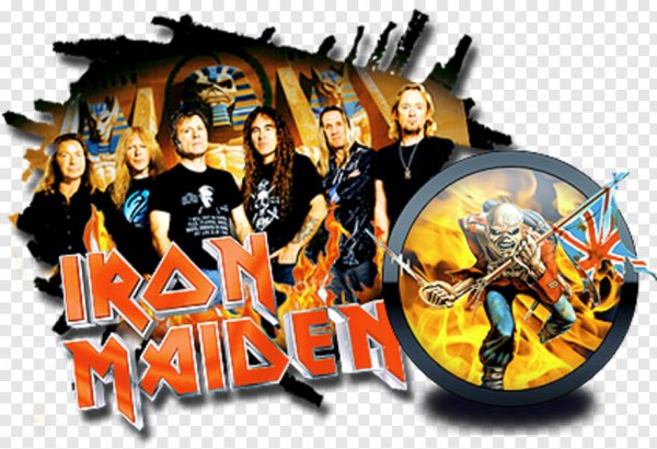 Iron Maiden надпись