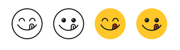 Стикеры смайлики