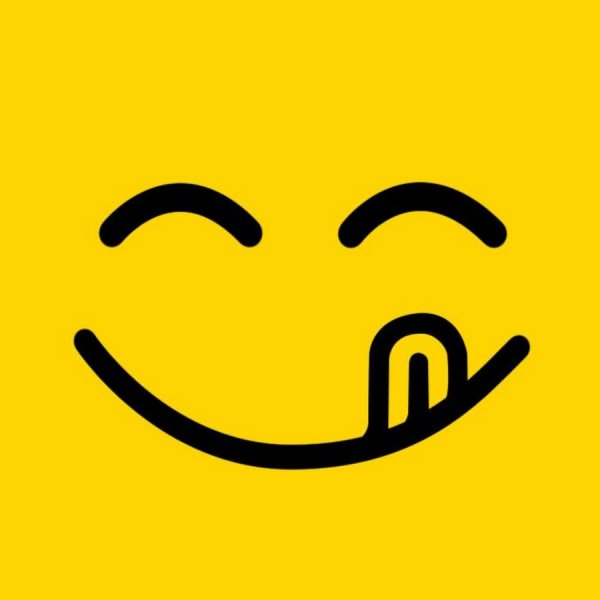 Облизывающаяся рожица