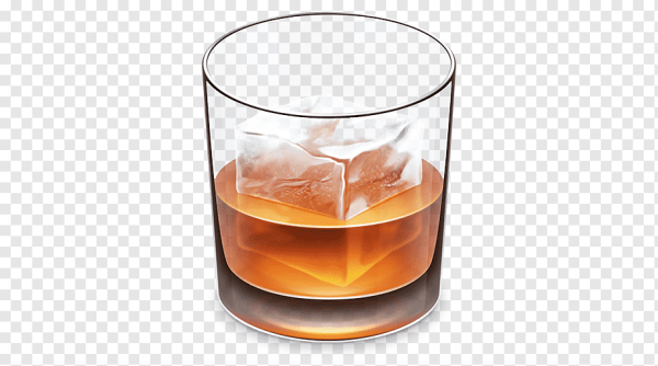 Смайлик стакан виски
