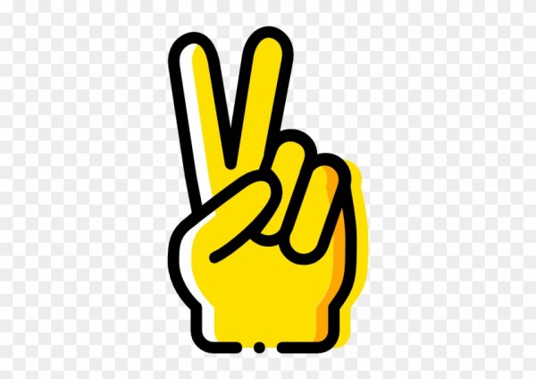 Смайлик рука Виктори