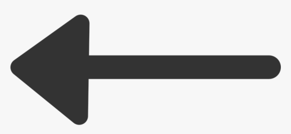 ЭМОДЖИ стрелка черная