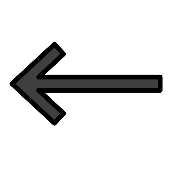 Эмодзи стрелочка влево