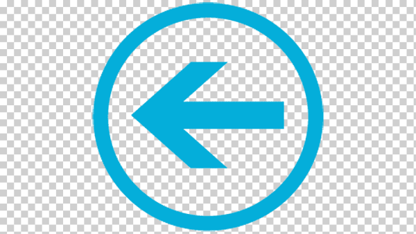 Прозрачная кнопка назад