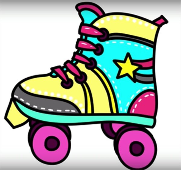 Ролики рисунок