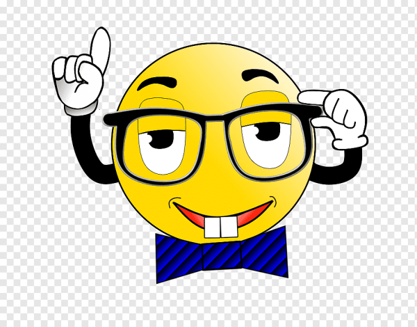 Серьезный смайлик