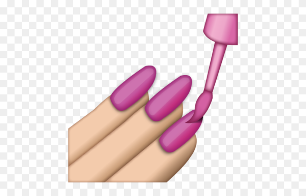 Эмодзи маникюр