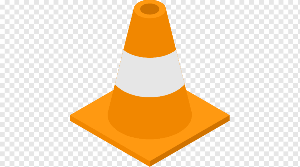 Дорожный конус вектор