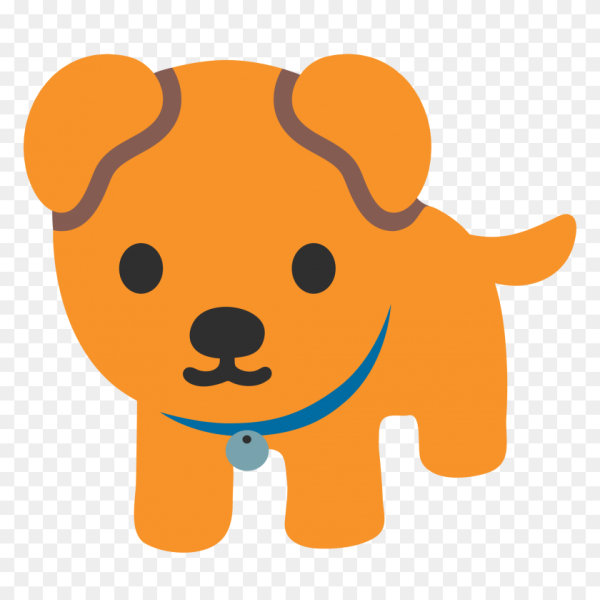 Эмодзи собачка