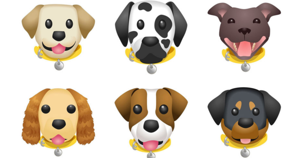 Смайлик собачка