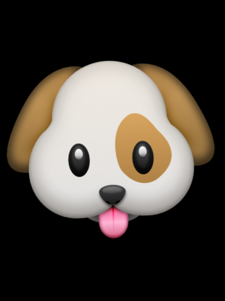 Эмодзи щенок