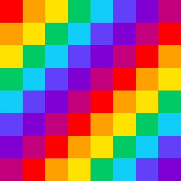 Цветные квадраты разных размеров дизайн